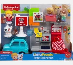 Little People Target Run Playset Develops Imaginative Play Motor Skills