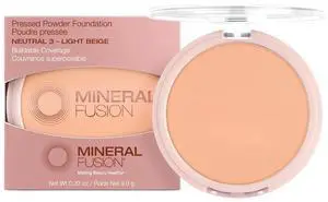 Mineral Fusion Pressed Powder Foundation Neutral 3 0.32oz 1 Count