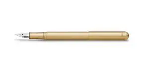 KAWECO Fountain Pen F Fine Point LILIPT Eco Brass LIFF-ECOBR