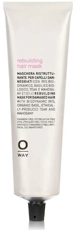 Oway Rebuilding Hair Mask 150ml Restorative Treatment for Damaged Hair
