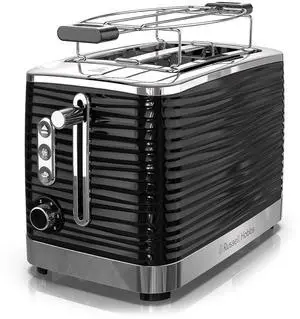 Russell Hobbs TR9350BR Coventry 2-Slice Toaster, Black Russell Hobbs TR9350BR Coventry 2-Slice Toaster, Black