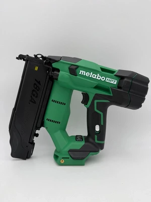 Metabo HPT 18V 18 Gauge Cordless Brad Nailer Tool Only NT1850DF Finish Nail Gun Metabo HPT 18V 18 Gauge Cordless Brad Nailer Tool Only NT1850DF Finish Nail Gun