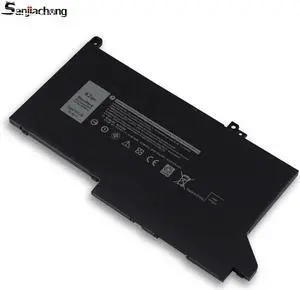 DJ1J0 42Wh Laptop Battery for Dell Latitude 7280 7290 7380 7390 E7280 E7290 7380 7390 E7380 E7390 7480 7490 E7480 E7490 Series C27RW 451-BBZL PGFX4 ONFOH DJ1JO K8X0T KHY0C 11.4V 3-Cell