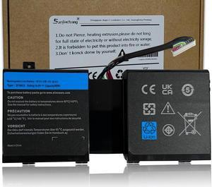 2F8K3 Laptop Battery for Dell Alienware 17 R1 17X M17X-R5, Alienware 18 R1 18X M18X-R3 Series P18E P18E001 P19E P19E001 02F8K3 G33TT KJ2PX 0KJ2PX 0G33TT 0NU209 451-BBCB 86Wh