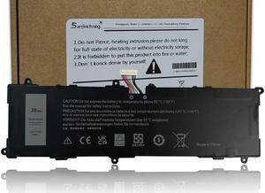 2H2G4 Laptop Battery Compatible with Dell Venue 11 Pro 7140 Series Notebook 21CP5/63/105 2217-2548 HFRC3 TXJ69 7.4V 38Wh 4980mAh
