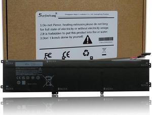 97Wh Type 6GTPY Battery for Dell XPS 15-9560 15-9550 15-9570 15-7590 Precision 5520 5530 5540 5510 Vostro 7500 4GVGH 1P6KD 5XJ28 GPM03 P56F, 6GTPY Battery 97Wh Replacement for Dell XPS 9560