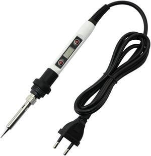 80W Adjustable Temperature LCD Digital Electric Soldering Iron 110V 220V Multifunctional Welding Repair Tool