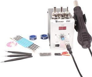 858D Soldering Station LED Digital Display Adjustable Temperature 110V 220V BGA Rework SMD SMT Soldering Repair Tool