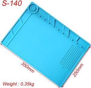 S-140 Mobile Phone Repair Heat Insulation Work Pad BGA Soldering Station Repair High Temperature Insulation Pad Silicone Pad