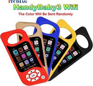 HandyBaby3 HandyBaby 3 Handy Baby III Programmer Hand-held JMD WiFi Wi-Fi Car Key Copier Auto Key Programmer for 4D 46 48 G KING Red Chip