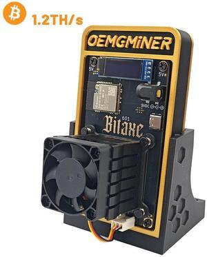Bitaxe Gamma 601 BTC Miner 1.2TH/s, BM1370 ASIC Chip, 2.4G WiFi, 18W/TH, Crypto Lottery Mining Machine, Micro Silent for Home Use - Compatible with S21 Pro