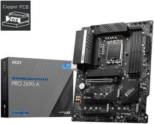 MSI Pro Z690-A Intel LGA 1200 DDR5 Motherboard