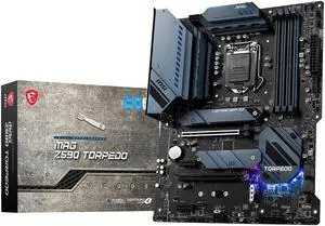 MSI MAG Z590 Torpedo DDR4 Intel LGA 1200 ATX Motherboard