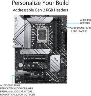 ASUS Prime Z690-P Intel LGA 1700 DDR5 ATX Motherboard PRIME Z690-P WIFI
