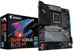 Gigabyte Z690 Aorus Elite AX DDR4 Intel LGA 1700 ATX Motherboard