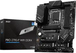 MSI PRO Z790-P WIFI DDR4 Intel LGA 1700 ATX Motherboard MSI PRO Z790-P WIFI DDR4 Intel LGA 1700 ATX Motherboard