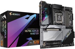 Gigabyte X670E AORUS MASTER AMD AM5 ATX Motherboard