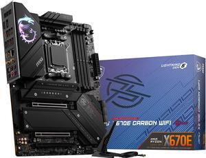 MSI MPG X670E CARBON WIFI AMD AM5 ATX Motherboard