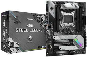 ASRock Intel X299 Chipset ATX Motherboard X299 Steel Legend