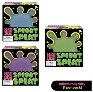 Schylling NeeDoh SplootSplat 3pc Blue, Purple, Green Full Set Schylling NeeDoh SplootSplat 3pc Blue, Purple, Green Full Set