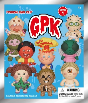 Garbage Pail Kids 3D Figural Foam Bag Clip Series 1 Mystery Pack (1 RANDOM Figure) Garbage Pail Kids 3D Figural Foam Bag Clip Series 1 Mystery Pack (1 RANDOM Figure)