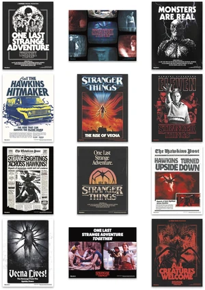 Netflix Stranger Things: Season 5 (2025) Poster Book Poster Book Netflix Stranger Things: Season 5 (2025) Poster Book Poster Book