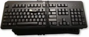 Lot of 10 HP Black Keyboard KU-1156 672647-003