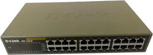 D-Link DES (DES-1024D) 24-Ports Rack-Mountable Switch