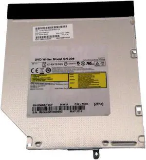 Toshiba Dell HP Laptop DVD +/-RW Drive P/N SN-208 Rev. 2.00