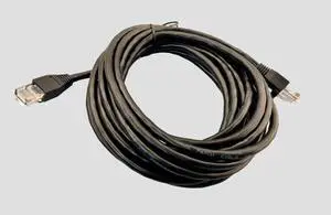 NCR/Radiant 497-0483258 15' Cat 5e Patch Cable Black