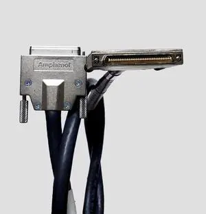 Amphenol Digital 3ft Shielded Ultra 68 VHD SCSI Cable BN37A-01