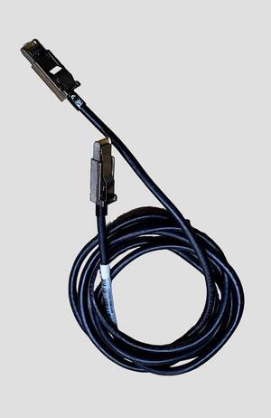 Amphenol EMC 038-003-509 HSSDC2 to HSSDC2 160-2899-998 Fiber Channel Cable 2M