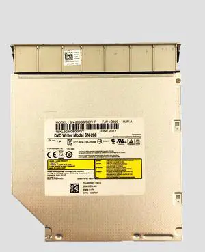Dell SATA CD-RW/DVD-ROM Drive SN-208 0X5RWY w Special Bezel