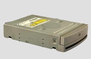 H.L. Storage Data GCR-8483B CD Rom Drive curved bezel