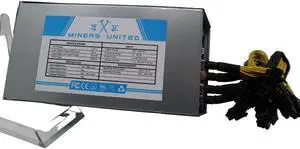 Miners United 1800w Power Supply ASIC PSU BTC Bitcoin