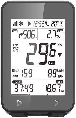 IGPSPORT iGS320 GPS Cycling Computer | Small Black Sports Accessory with 2.4-Inch Anti-Glare Screen and 72H Battery Life