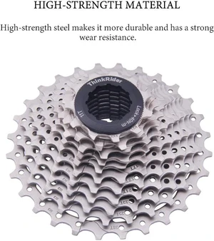ThinkRider 11-Speed Road Bike Freewheel Cassette,Compatible with Shimano and SRAM, 11-28T ThinkRider 11-Speed Road Bike Freewheel Cassette,Compatible with Shimano and SRAM, 11-28T