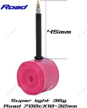 RideNow Ultralight Road Bicycle TPU Inner Tube 700C Bike Tire 28 700X18 23 25 28 30 32c Valve Length French 45mm Super Light Valve length: 45mm