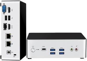 Mini gaming Pc, BOESIIPc Micro Desktop computer Server with E3-1231 v3, 4g  gTX1050Ti, 16g RAM512g SSD, Windows 11, gigabit Netwo
