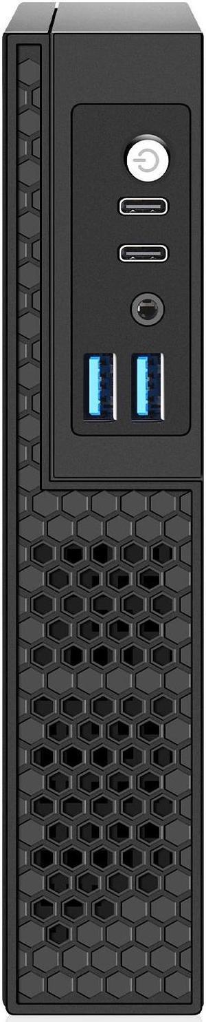 NEOSMAY Desktop Computer Tower for Intel 13th Gen Core i5-13400T up to 4.4 GHz, 32GB Dual DDR4 RAM 512GB NVME SSD 1TB 2.5'' HDD Mini PC,Quad 2*HD+DP+VGA 4K Display,2X Type C,8X USB,2.5Gbe i226 LAN