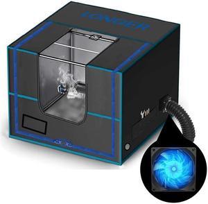 LONGER Universal Laser Engraver Cover with Vent, High-Efficiency Ventilation, Fireproof Material, Spacious & Easy to Assemble, Compatible with 99% of Engravers,31 * 28.7 * 20.8 Inches