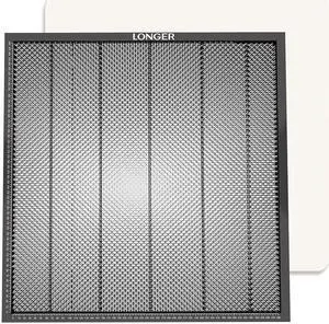 Longer Honeycomb Working Table, Soulmate for Engraver, Honeycomb Working Panel Set for RAY5, Fast Heat Dissipation and Desktop-Protecting, Compatible with All Laser Engraver Machines, 19.7"*19.7"