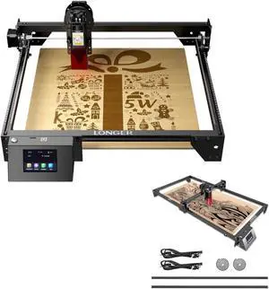 LONGER RAY5 5W Laser Engraver & RAY5 Extension Kit - Laser Engraver Area Expansion Kit for Longer RAY5 5W/10W/20W