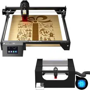 Longer RAY5 5W Laser Engraver & Laser Engrave Enclosure