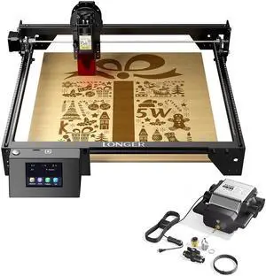 Longer RAY5 5W Laser Engraver & Air Assist kit