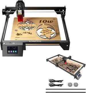 LONGER RAY5 10W Laser Engraver & RAY5 Extension Kit - Laser Engraver Area Expansion Kit for Longer RAY5 5W/10W/20W