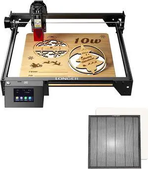 LONGER RAY5 10W Laser Engraver & Honeycomb Working Table 19.7"*19.7"
