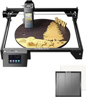 LONGER RAY5 20W Laser Engraver & Honeycomb Working Table 400*400mm  (15.7"*15.7")