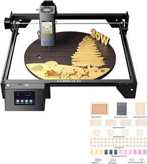 LONGER RAY5 20W Laser Engraver & 77pcs Longer Laser Engraving Material Kit