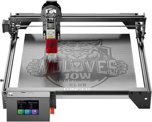 Longer RAY5 Laser Engraving Machine, 60W Engraver Output Power, 10W High Precision Laser Output, Offline Control via App, Metal/Glass/Wood DIY Engraving Tool, Engraving Area 15.7"x15.7"